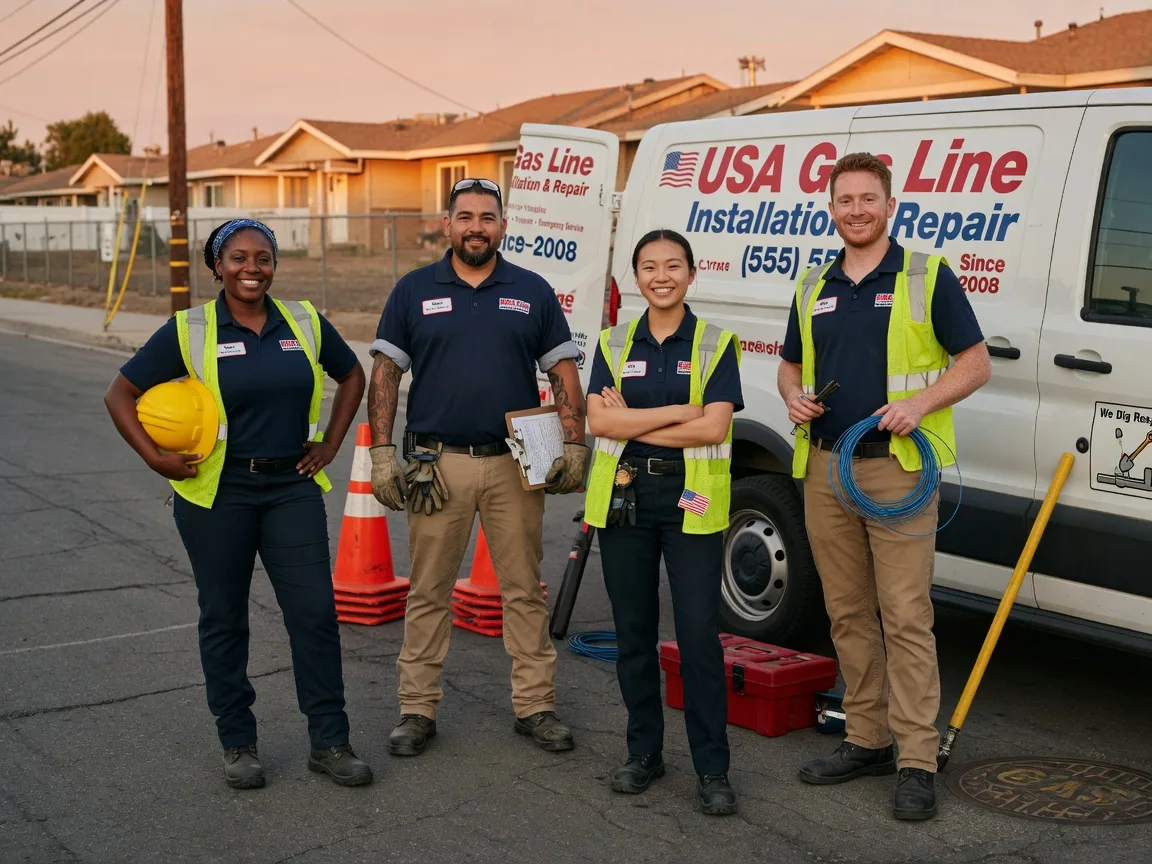 Gas Line Installation company in Erbacon, WV